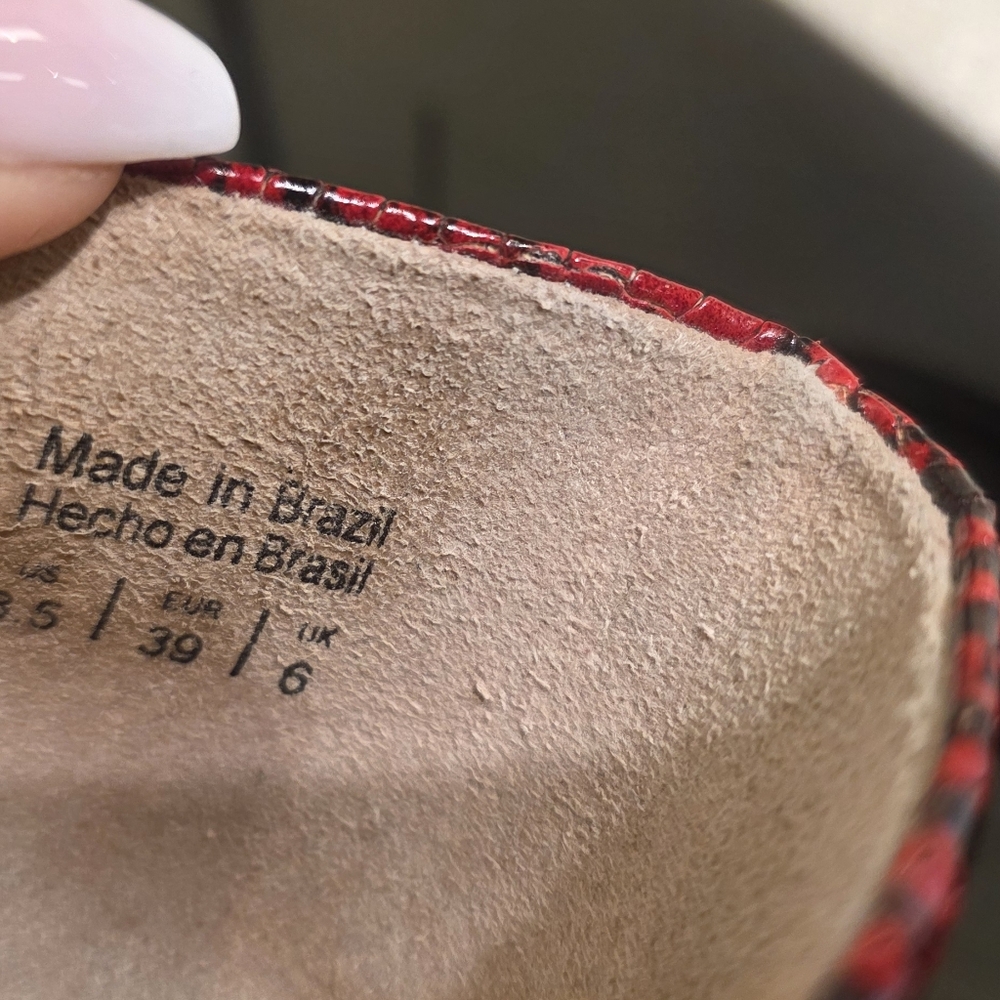 Aldo Python Pumps Leather. - image 8